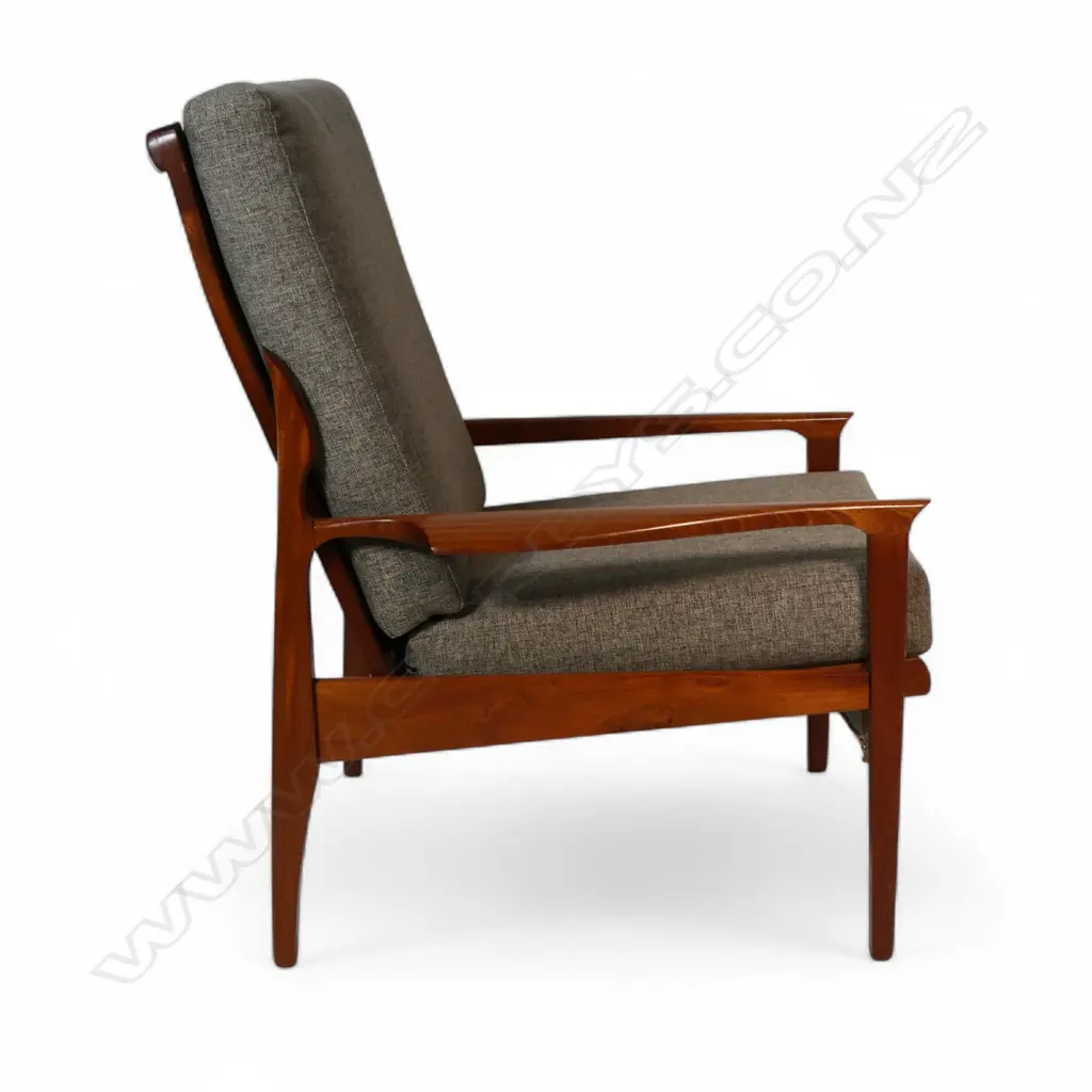 A c.1965 Don Navrik mahogany armchair, Image 1++